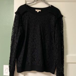 Tory Burch lace detailed sweater